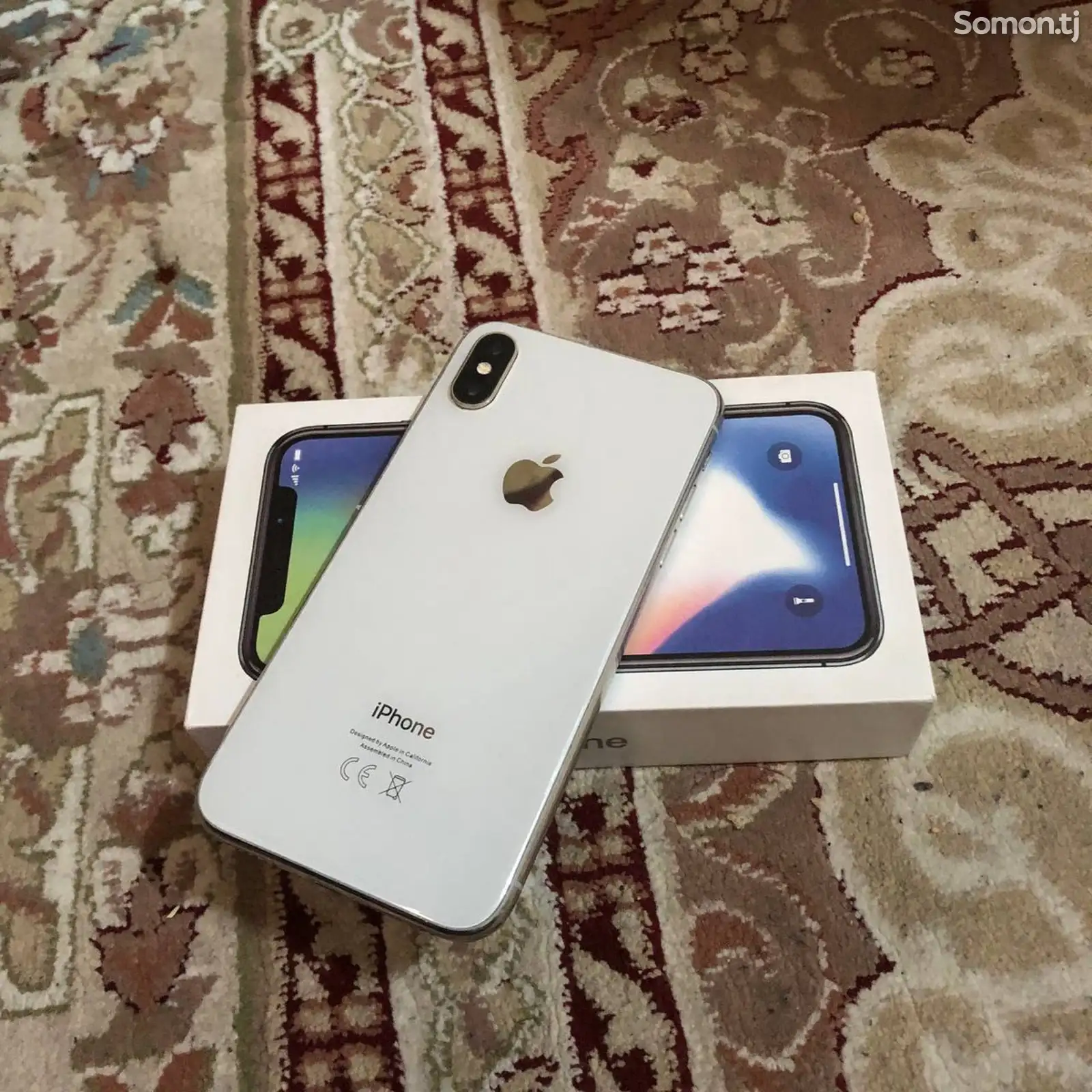 Apple iPhone X, 256 gb, Silver-1