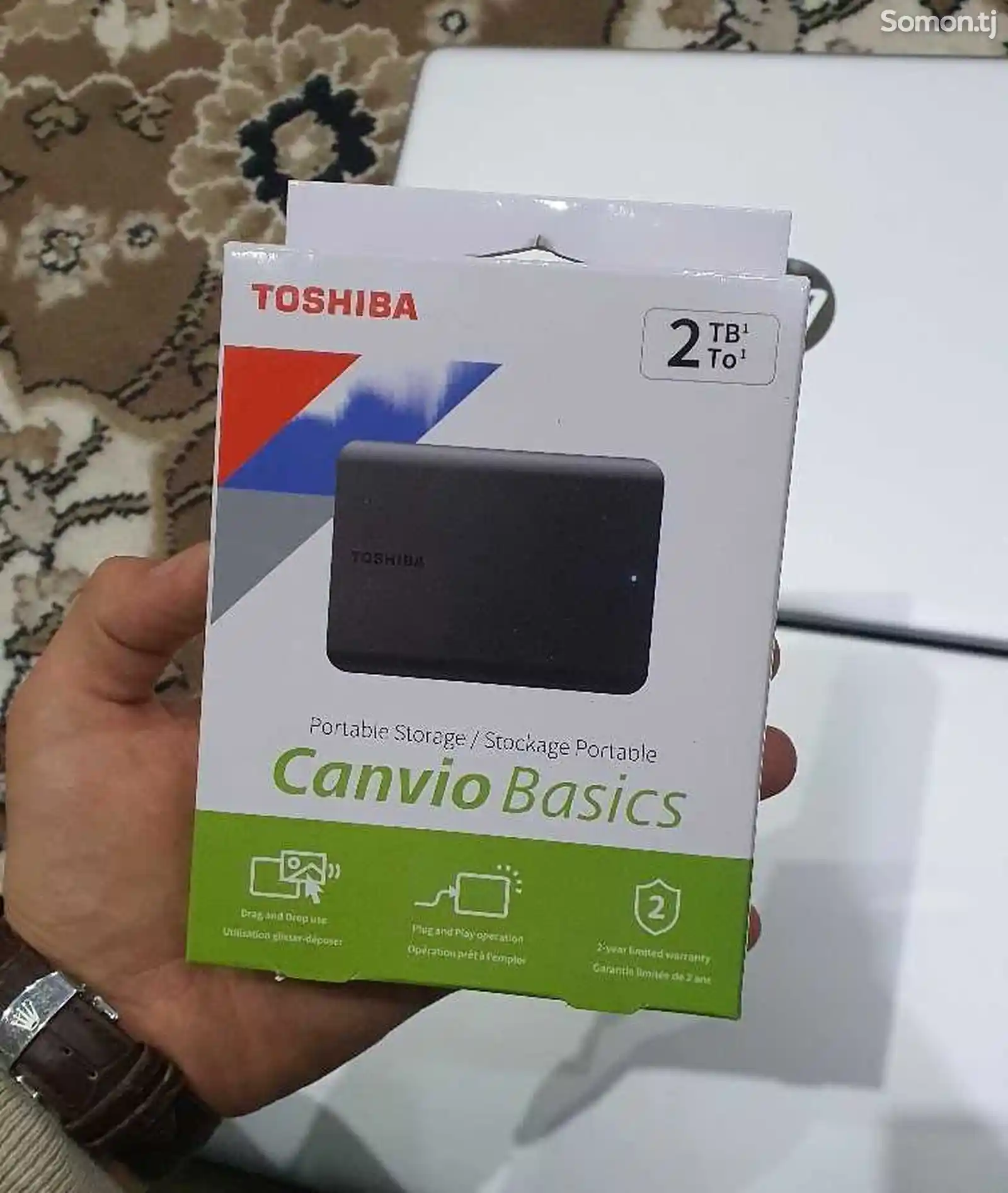 Жёсткий диск Toshiba 2TB-1