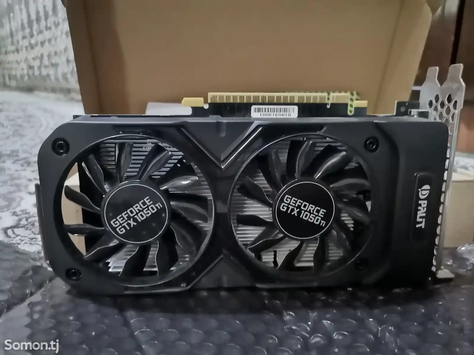 Видеокарта Palit GeForce GTX 1050 Ti 4GB GDDR5 Dual Fan-4