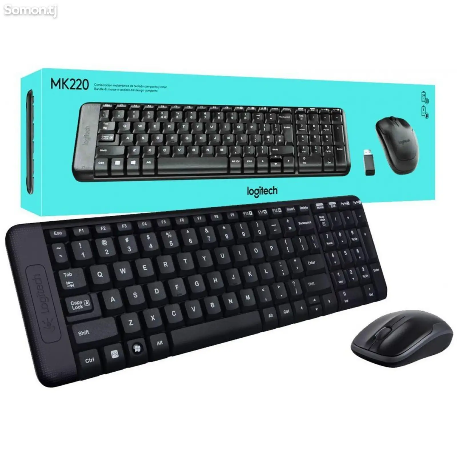 Беспроводная клавиатура Logitech MK220-1