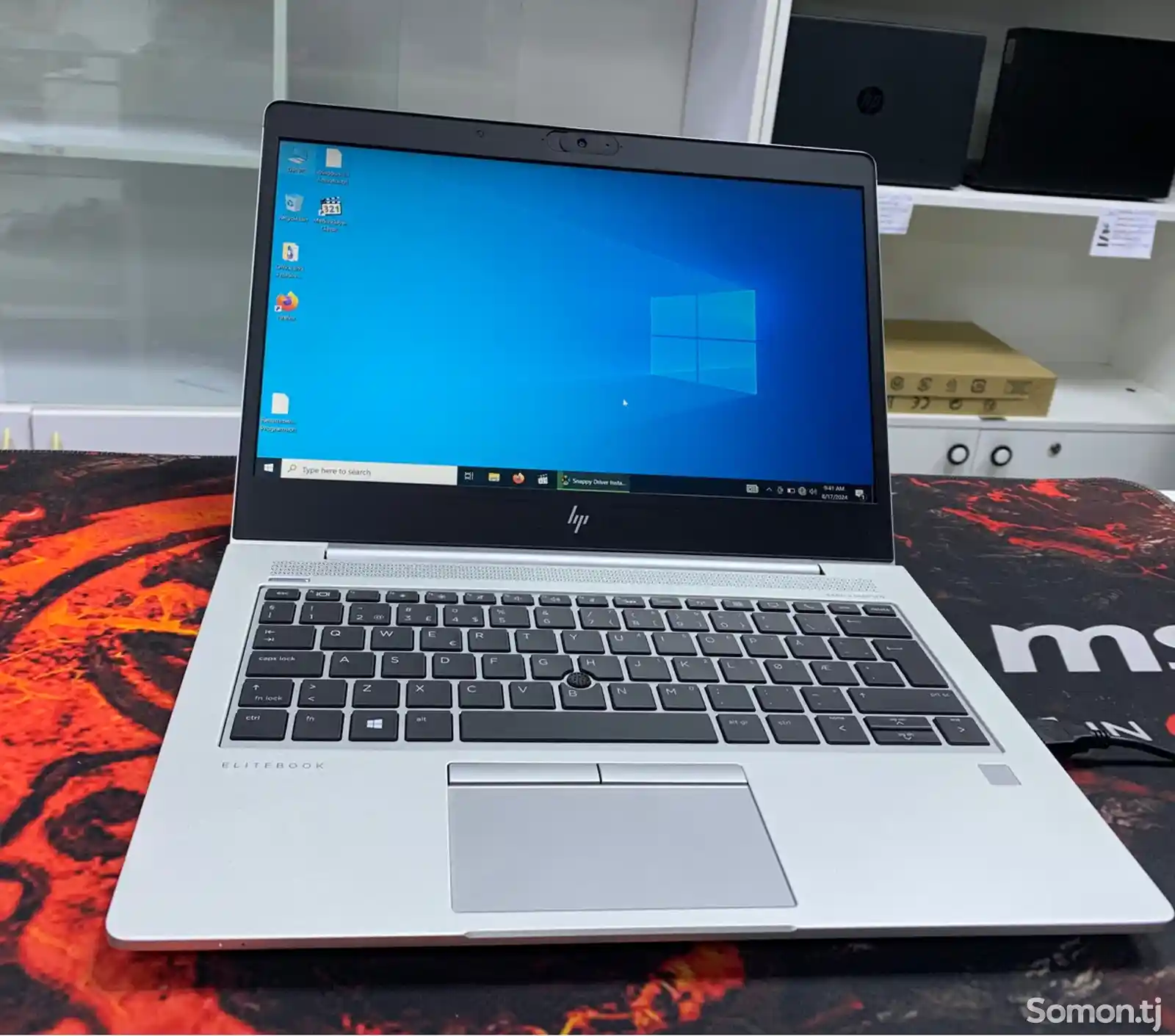 Игровой ноутбук hp elitebook Ryzen 5PRO vs core i5 10th ram 8gb SSD m2 256gb vga AMD ve-3