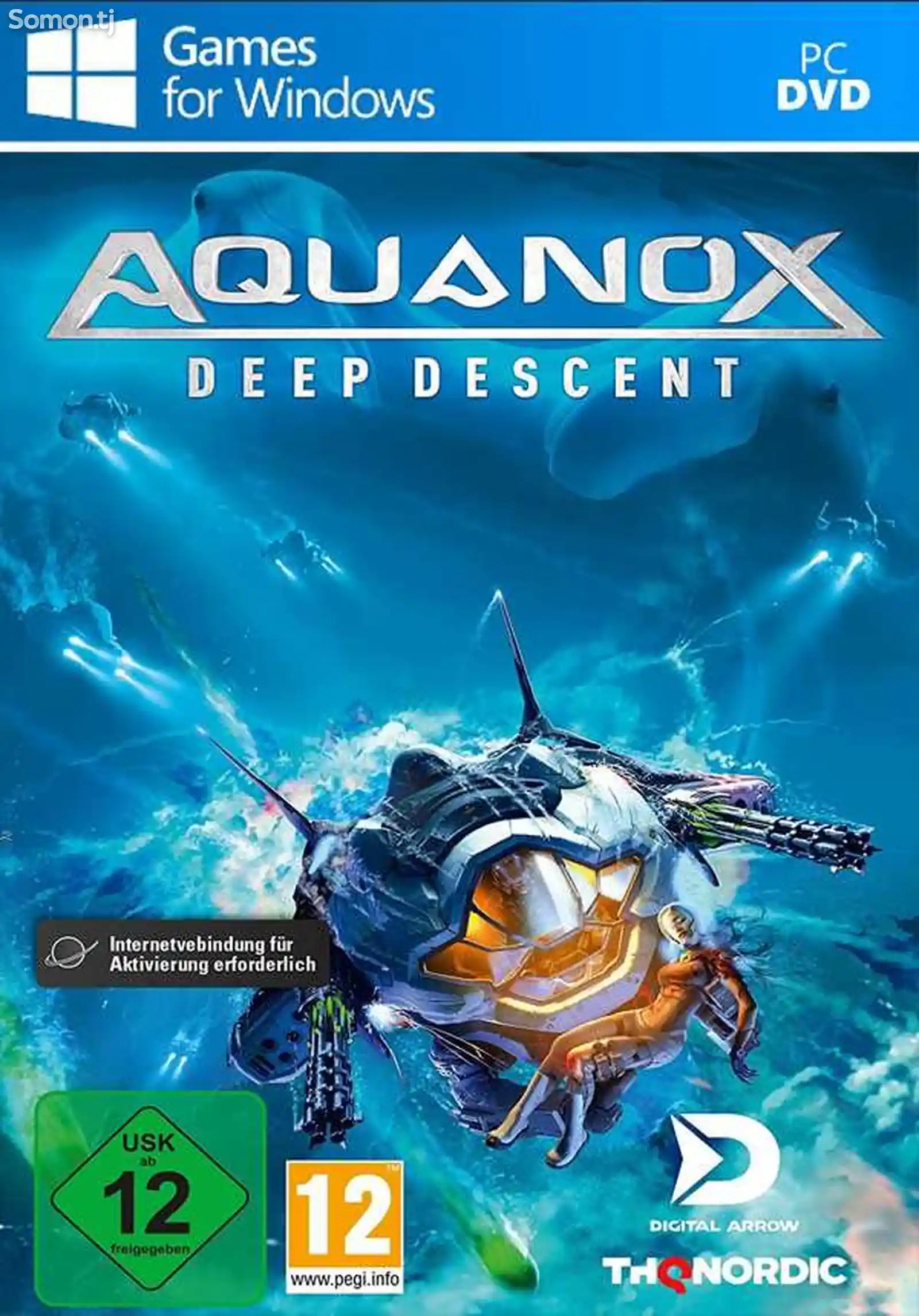 Игра Aquanox deep descent для компьютера-пк-pc-1