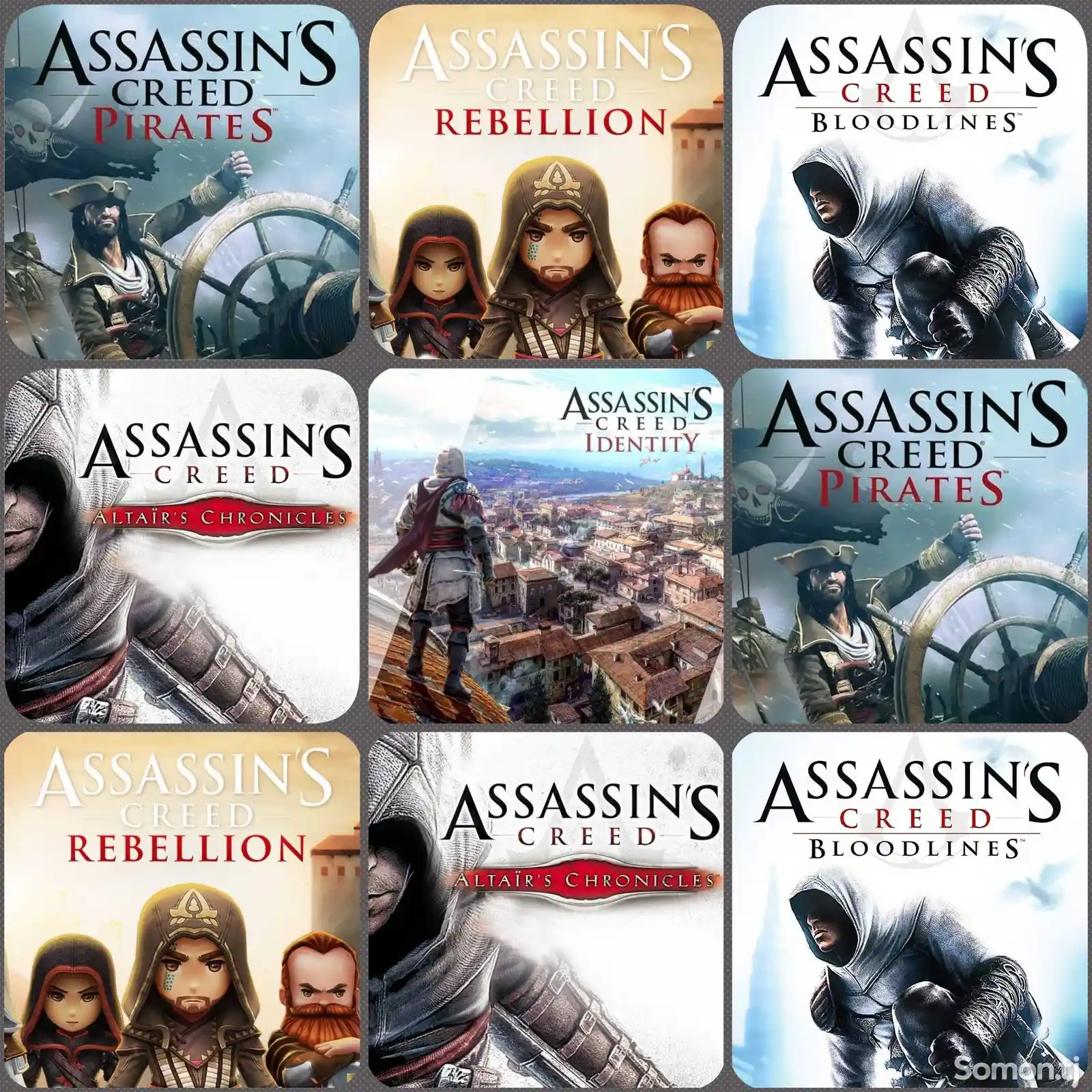 Анталогия Assassin's Creed для ANDROID-1