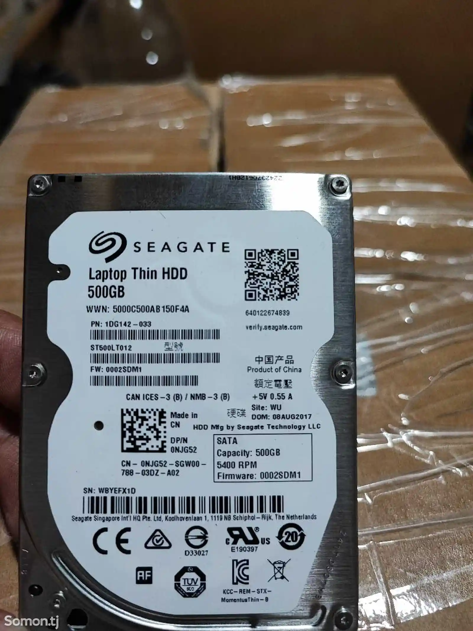 Жесткий диск 500gb Seagate 5000С500AB150F4A на запчасти