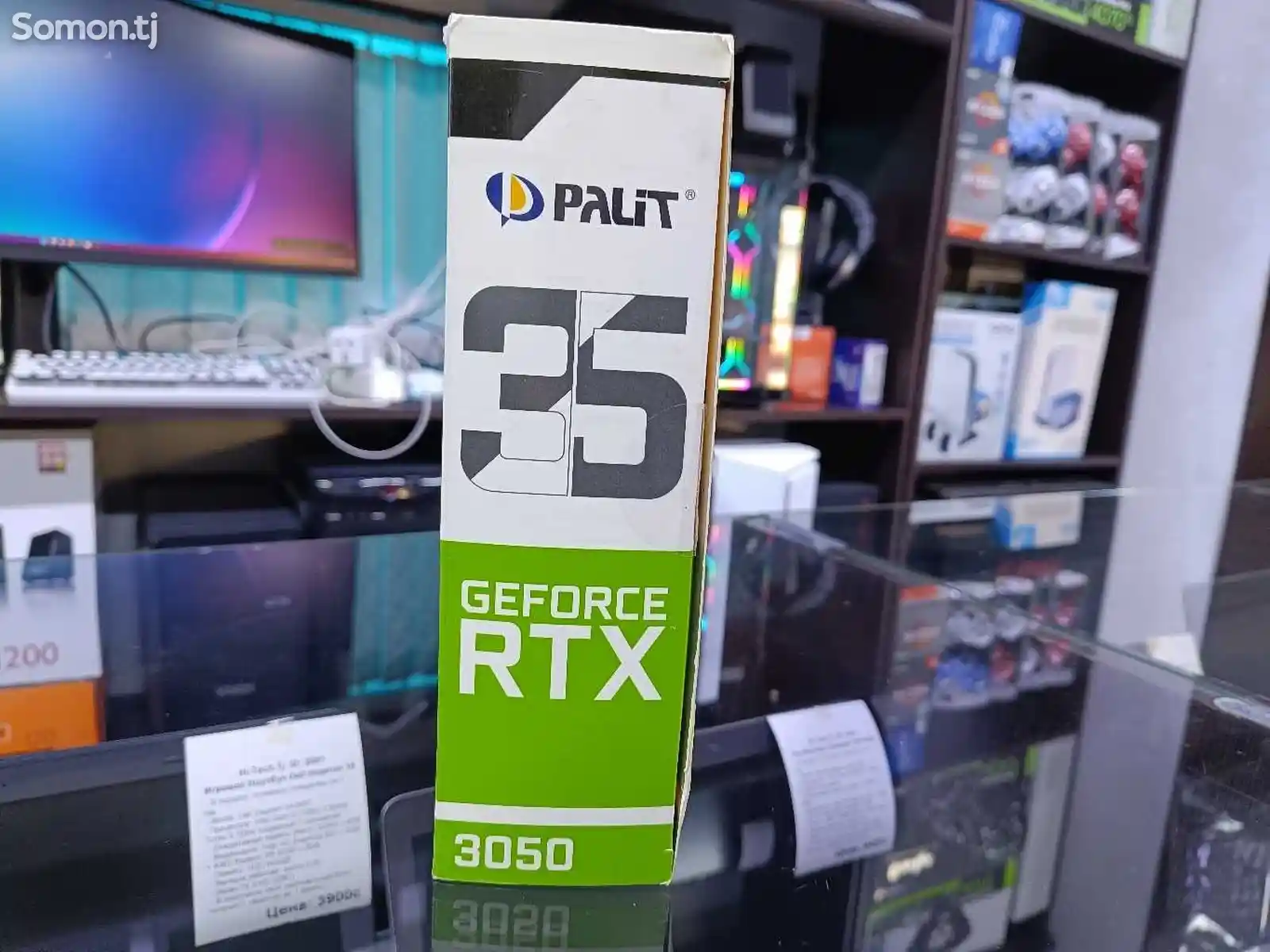 Видеокарта Palit Dual GeForce RTX 3050 8GB / GDDR6-2