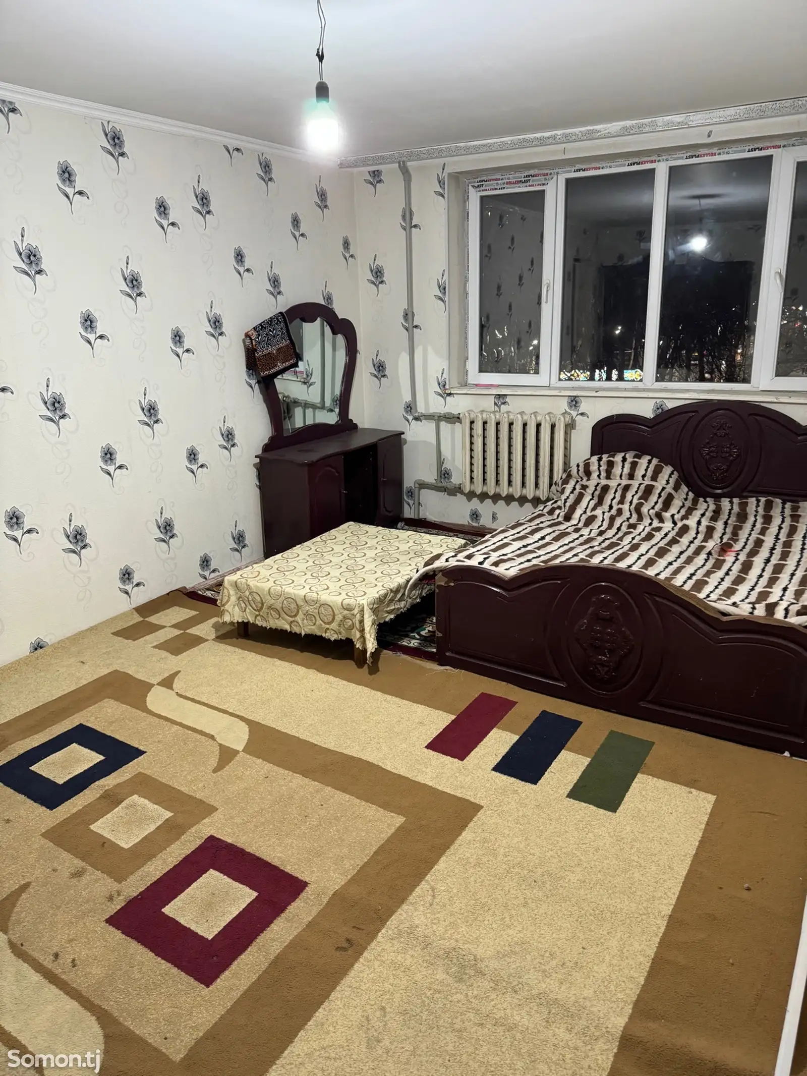 1-комн. квартира, 6 этаж, 45 м², И.Сомони-1