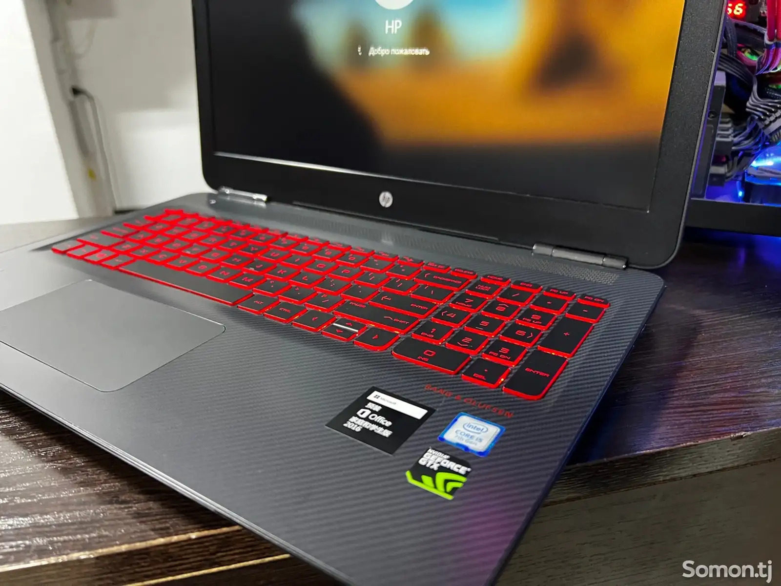 Игровой ноутбук Hp omen Core i5-7300hq/8gb/ssd+hdd/Gtx1050-2gb-1