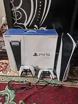 Игровая приставка Sony PS 5 disk edition 825 gb 12 games 2 gamepad-4