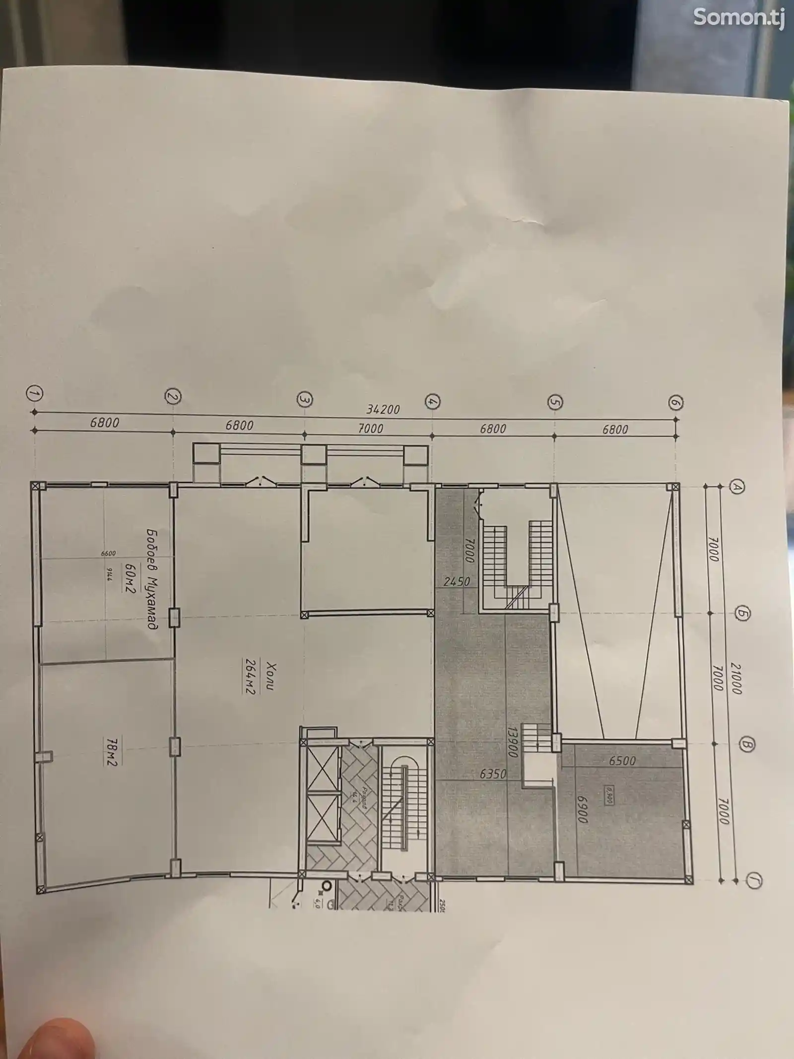 Помещение под магазин / салон, 60м², Шоҳмансур-7