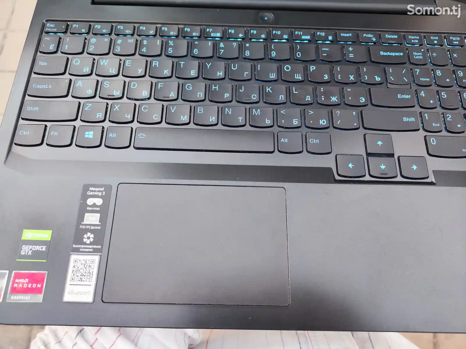 Ноутбук Lenovo ideapad Gaming Ryzen7 4series GTX1650Ti-6