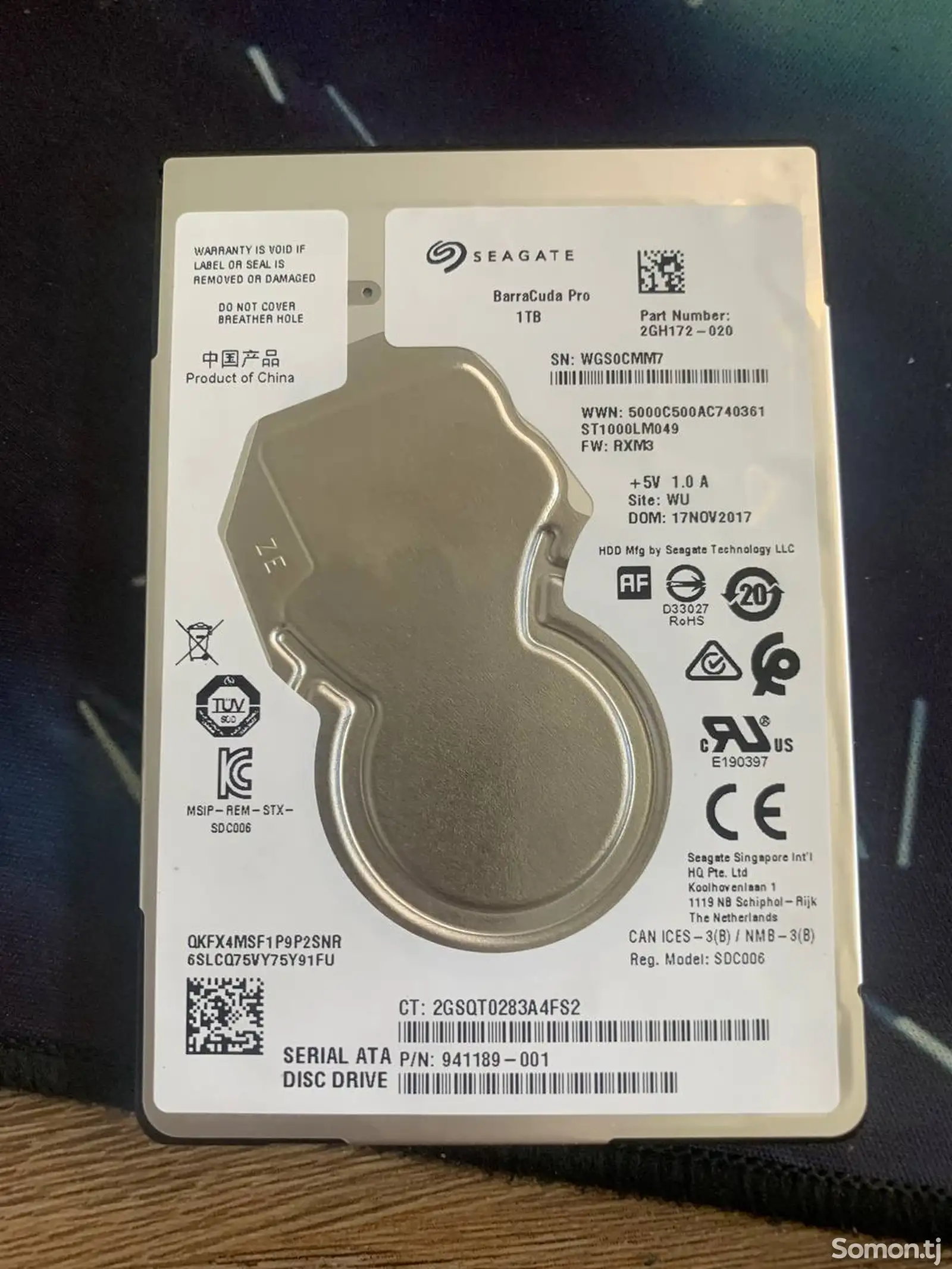 Жесткий диск HDD 1TB