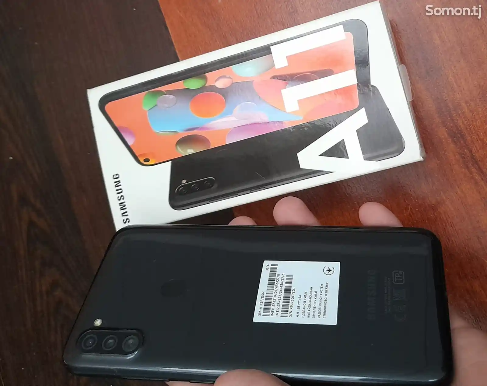 Samsung Galaxy A11 Midnight Black-3