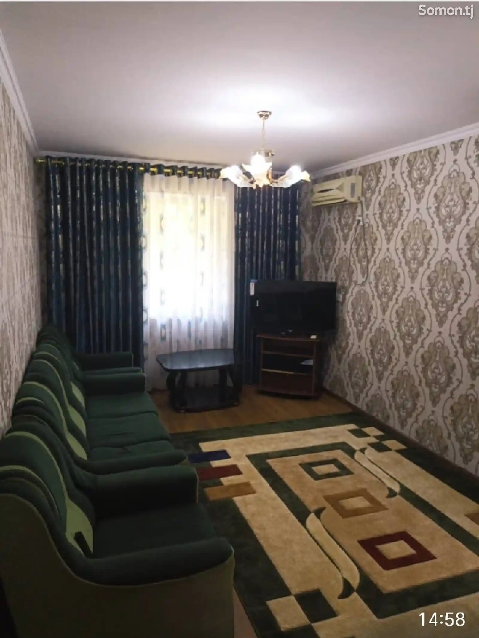 2-комн. квартира, 1 этаж, 55м², Ватан-8