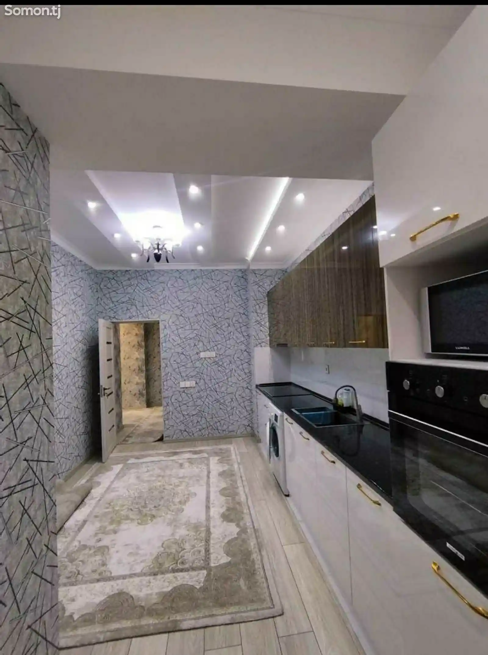 2-комн. квартира, 10 этаж, 80м², Шохмансур-5