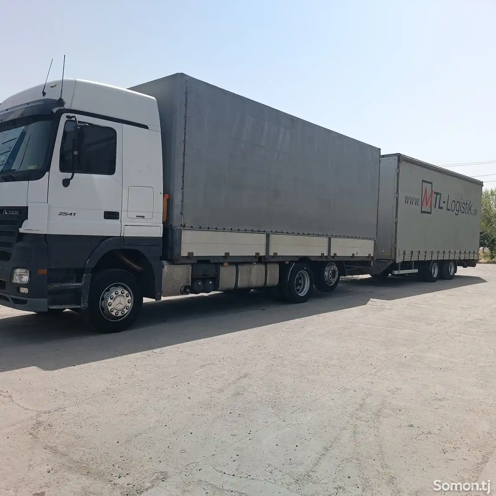 Бортовой грузовик Mercedes Actros 2541, 2007-1