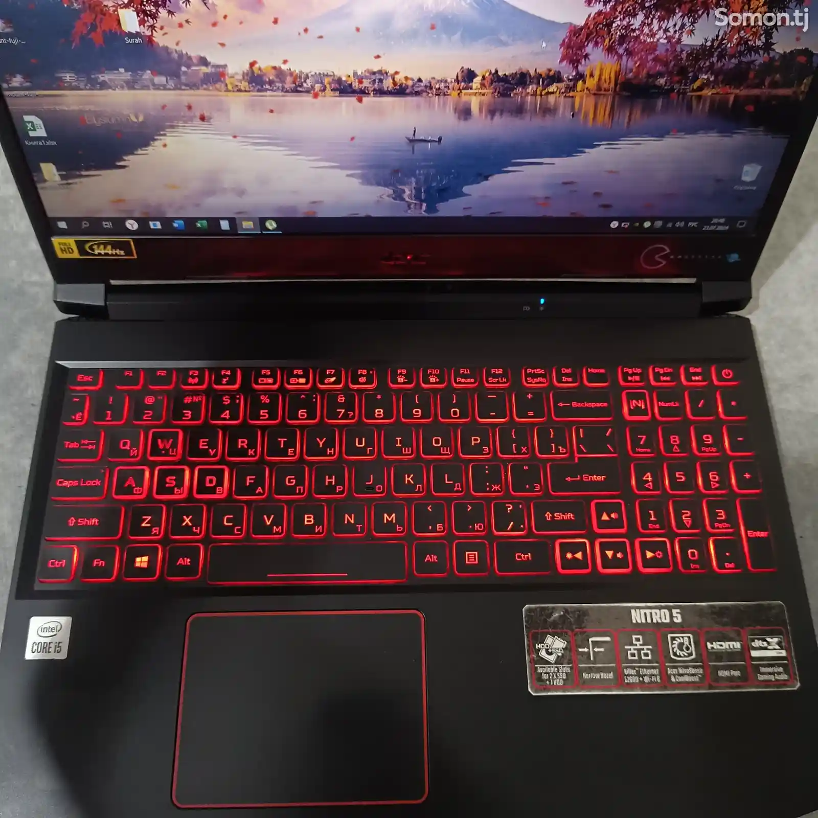 Игровой ноутбук Acer Nitro 5 / RTX 3050ti / 144Ghz-3