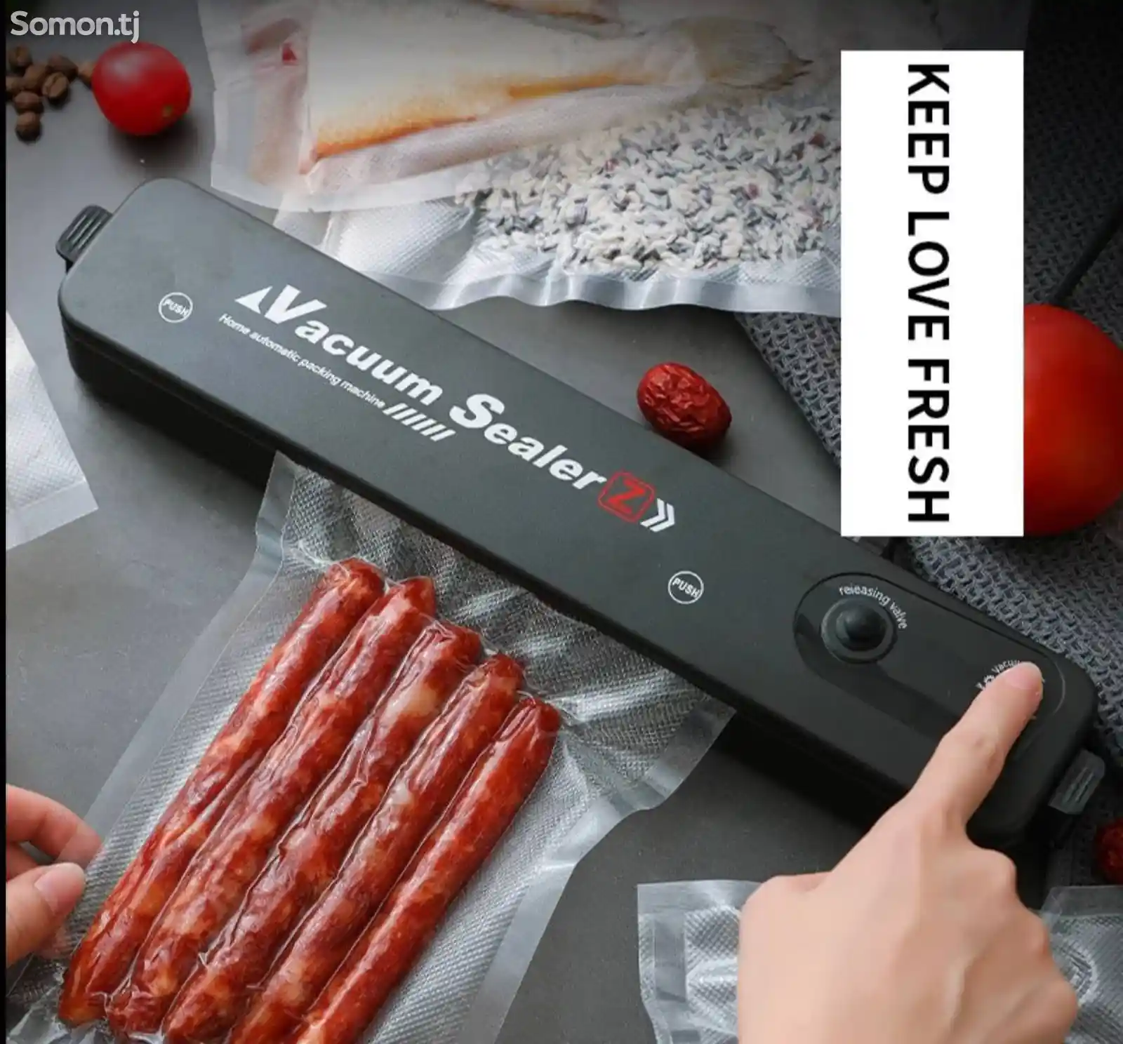 Вакуумный упаковщик продуктов Vacuum Sealer-2