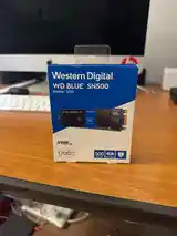 SSD накопитель Western Digital 500GB WD Blue SN500 NVMe Internal SSD - Gen3-6