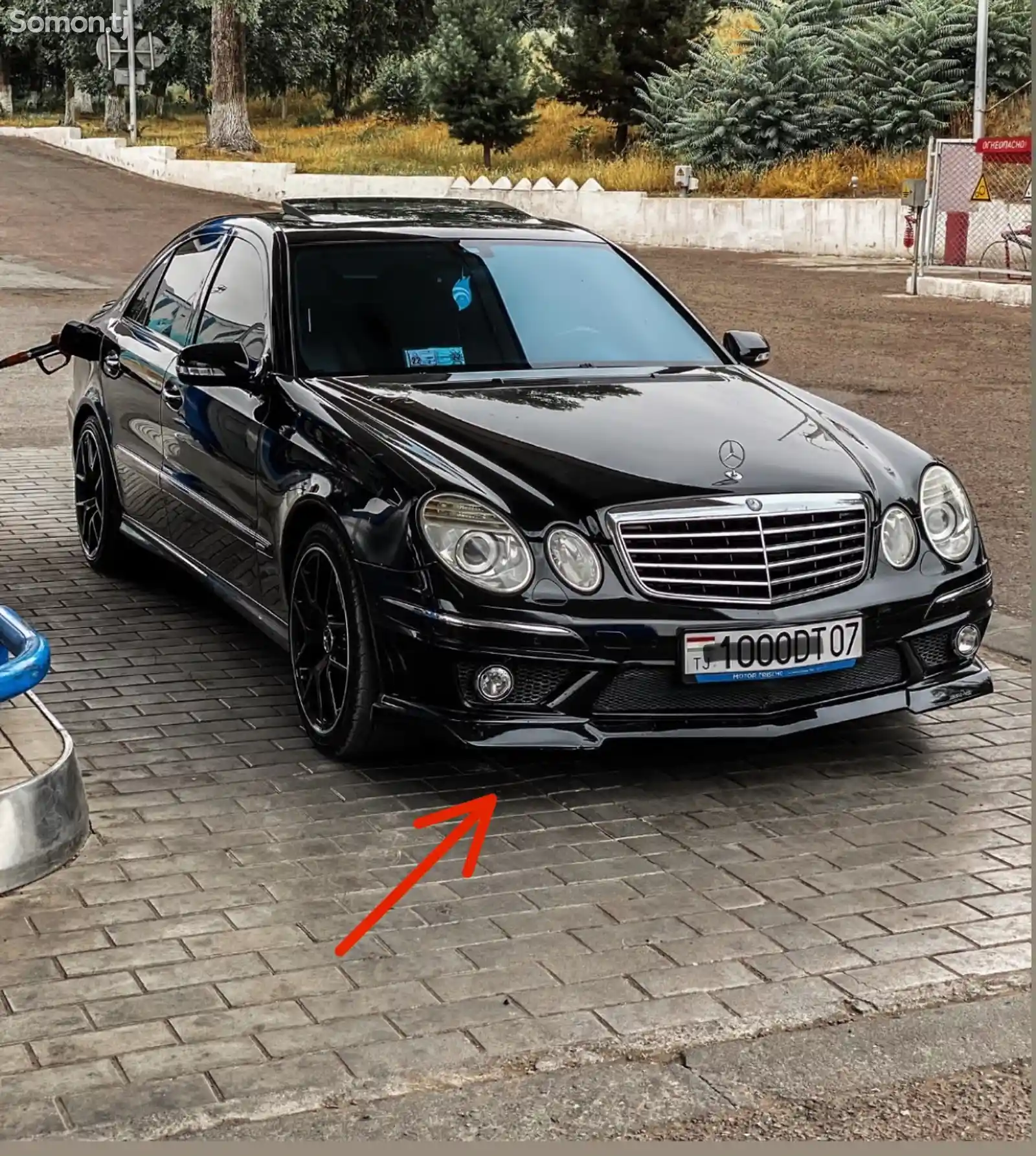 Губа от Mercedes Benz w211 AMG-2