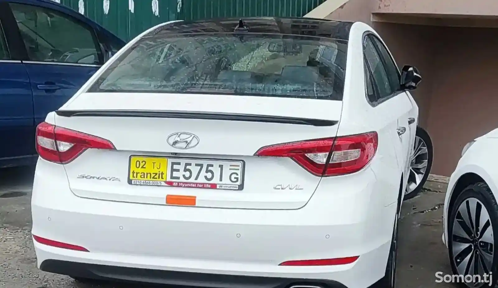 Спойлер на Hyundai sonata 2015-2018