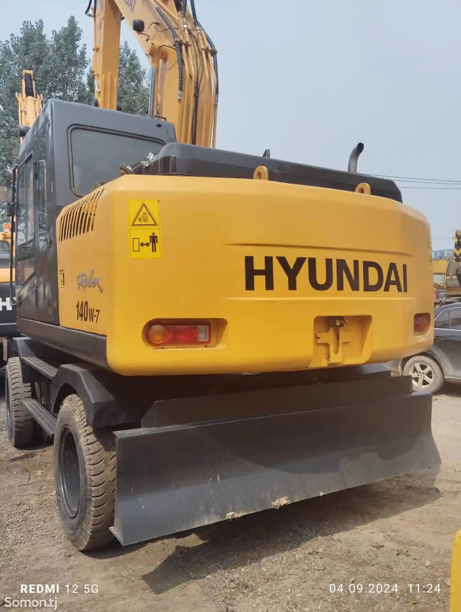 Экскаватор Hyundai 140 w7 На Заказ-4