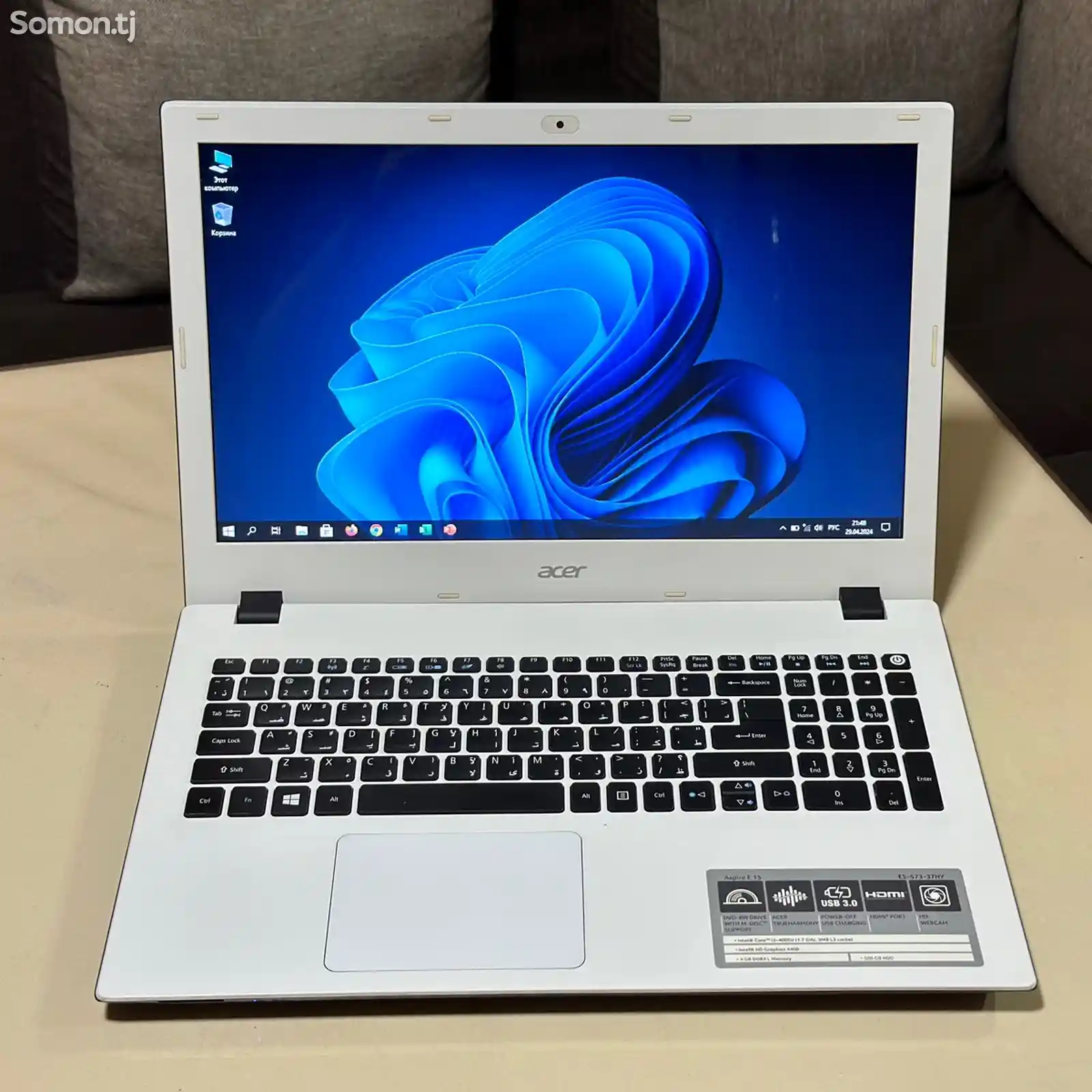 Ноутбук Acer E5-573 i3-4gen-1
