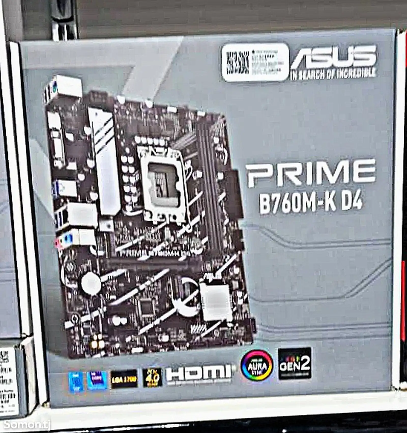 Материнская Плата Asus Prime B760M-K D4-1