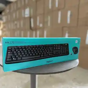 Комплект клавиатура и мышь Logitech MK270 русская