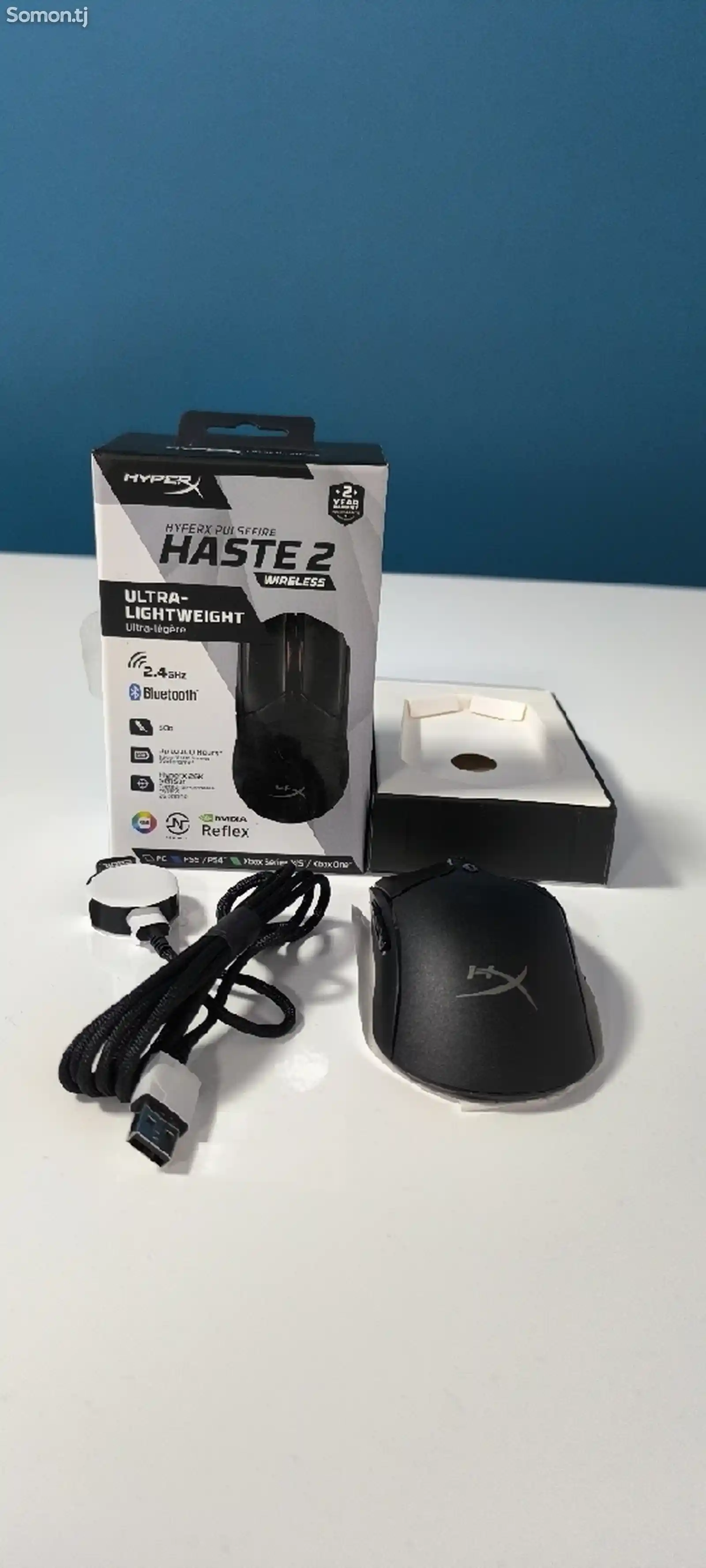 Мышка HyperX Pulsefire Haste 2 Wireless-1