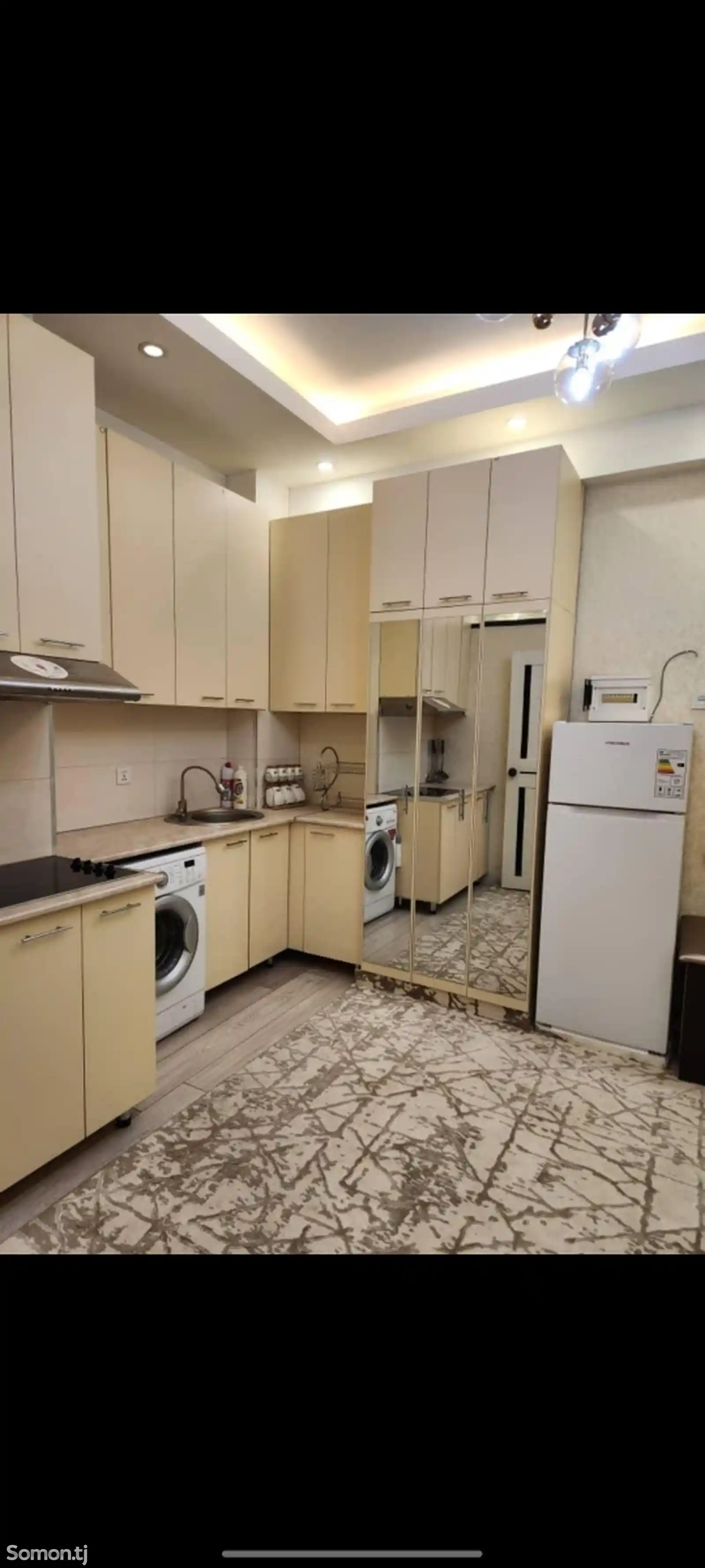 2-комн. квартира, 3 этаж, 55м², Шохмансур-3