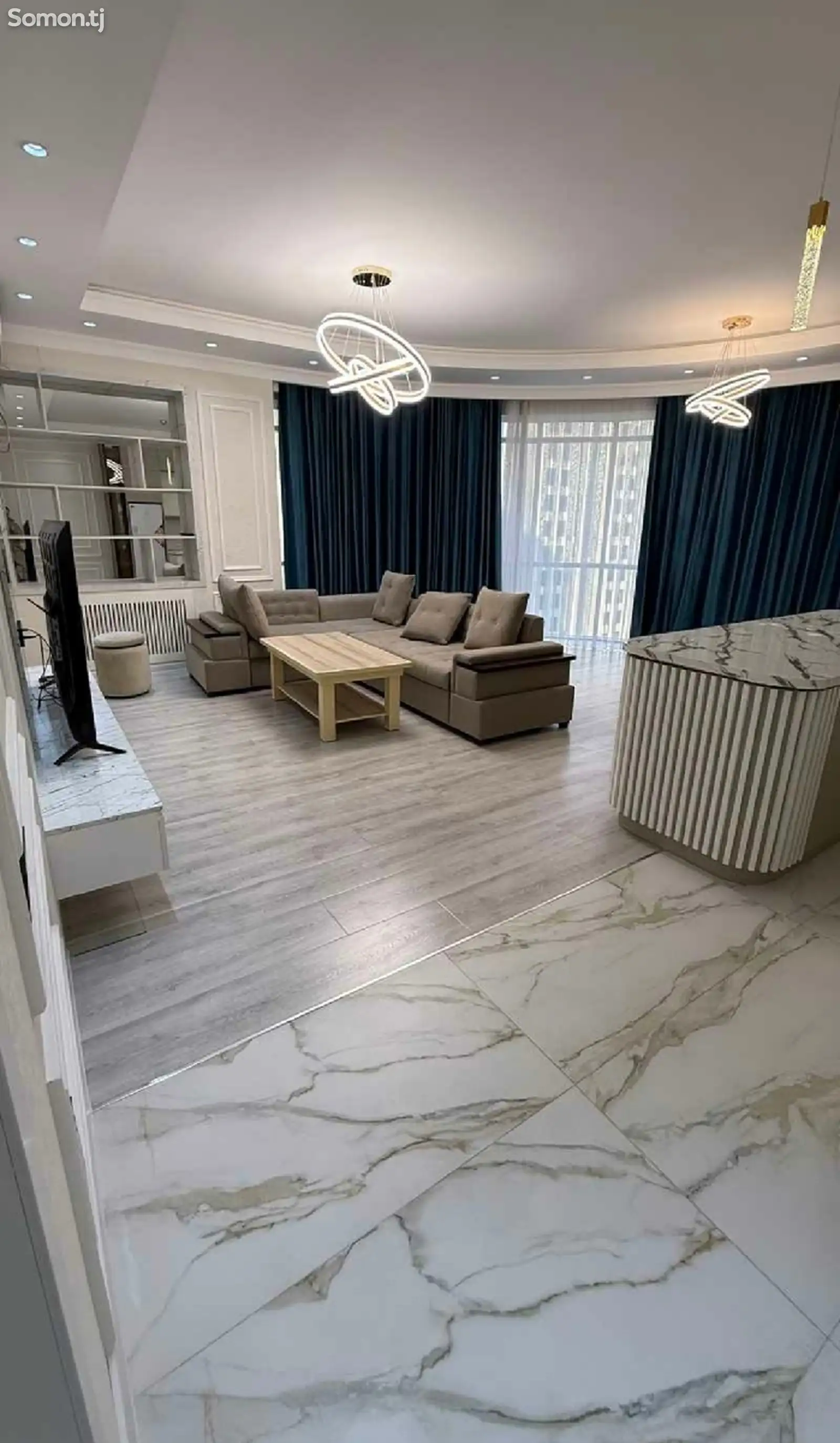 3-комн. квартира, 10 этаж, 120м², Шохмансур-1