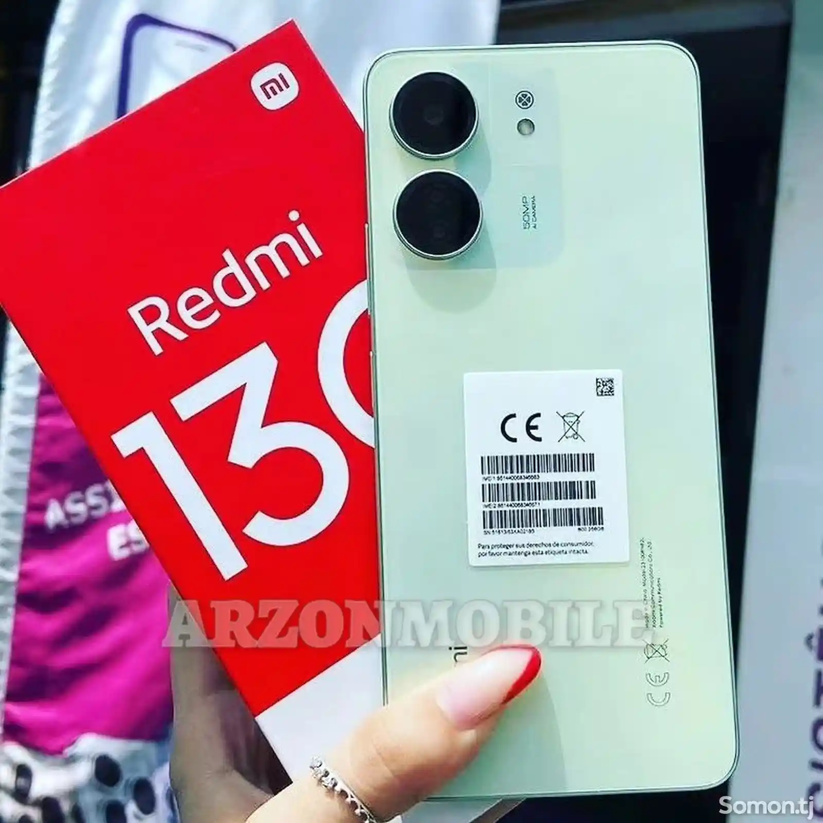 Xiaomi Redmi 13C 8/256Gb Green 2024-5