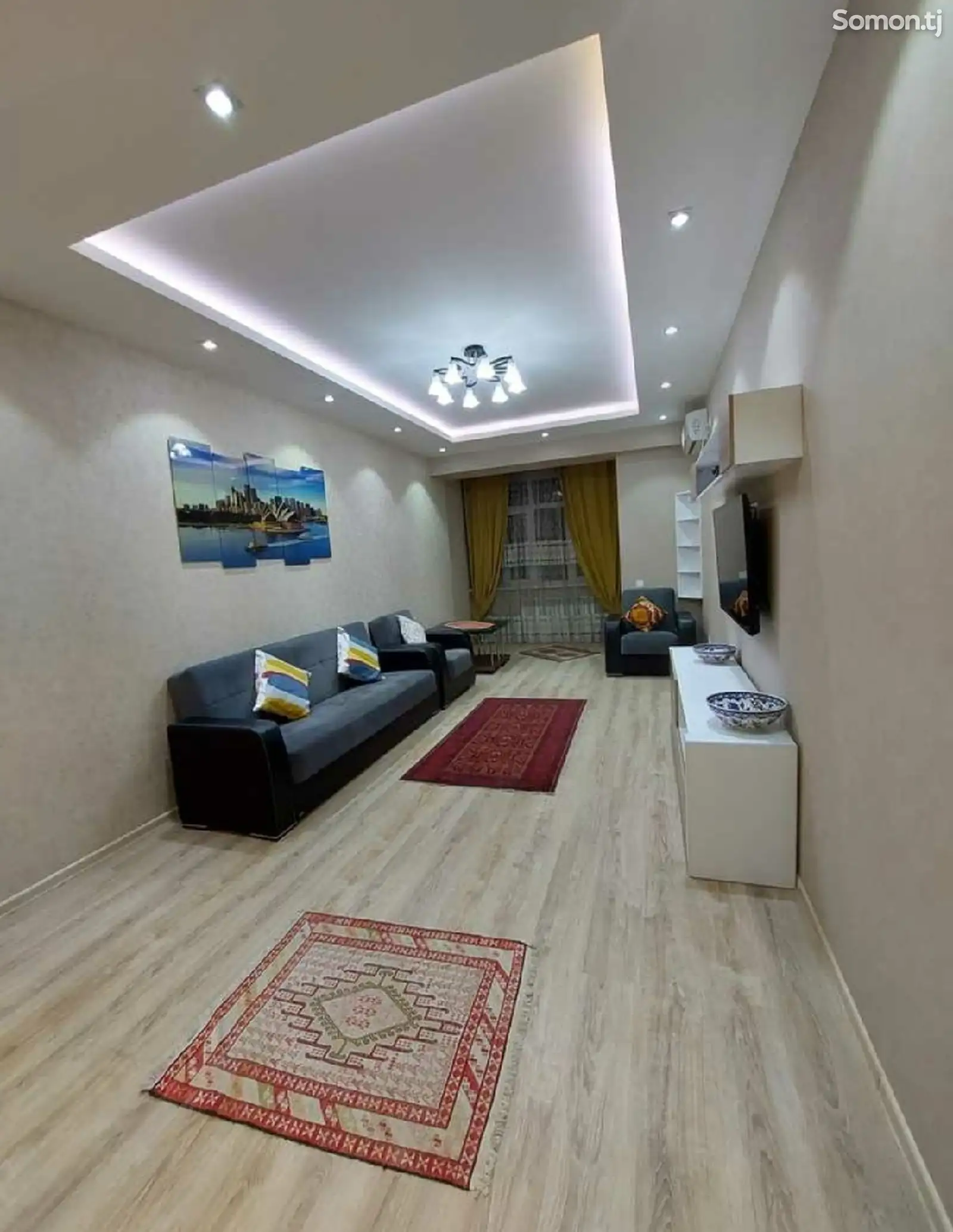 2-комн. квартира, 12 этаж, 110м², И. Сомони-1