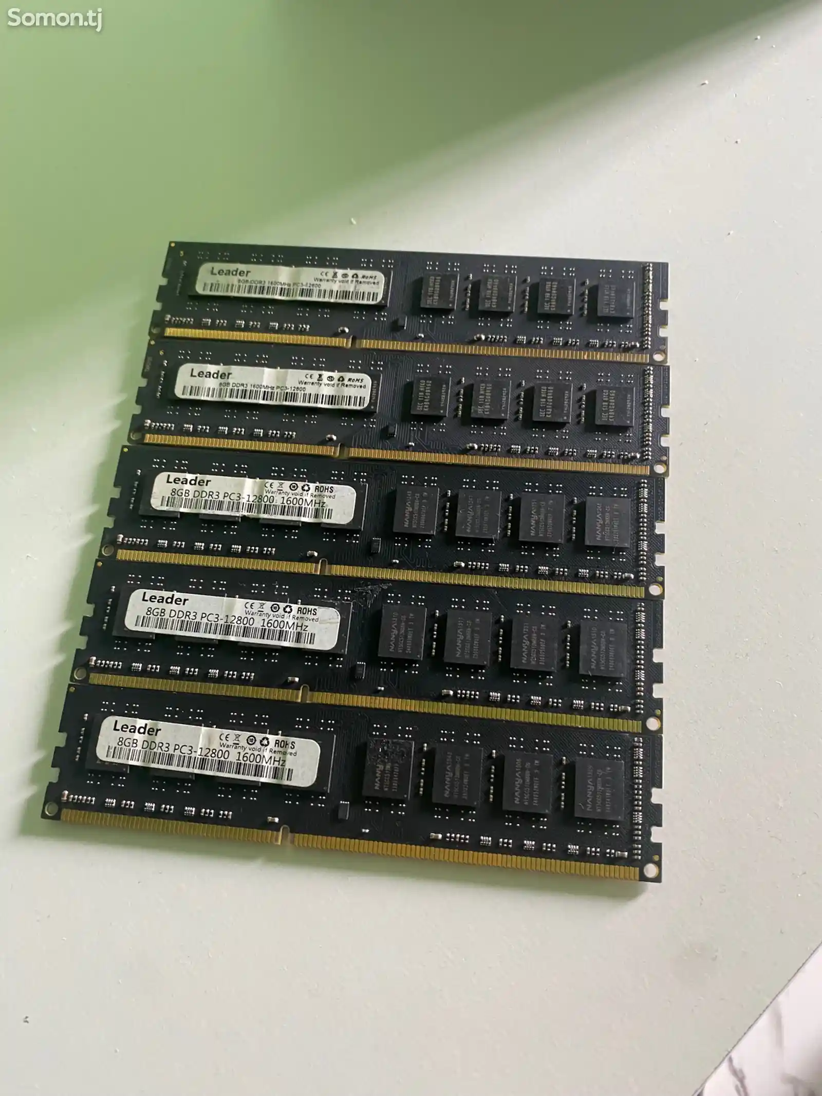 Оперативная память ОЗУ RAM 8г 1600мгц