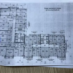 1-комн. квартира, 9 этаж, 64 м², Шохмансур