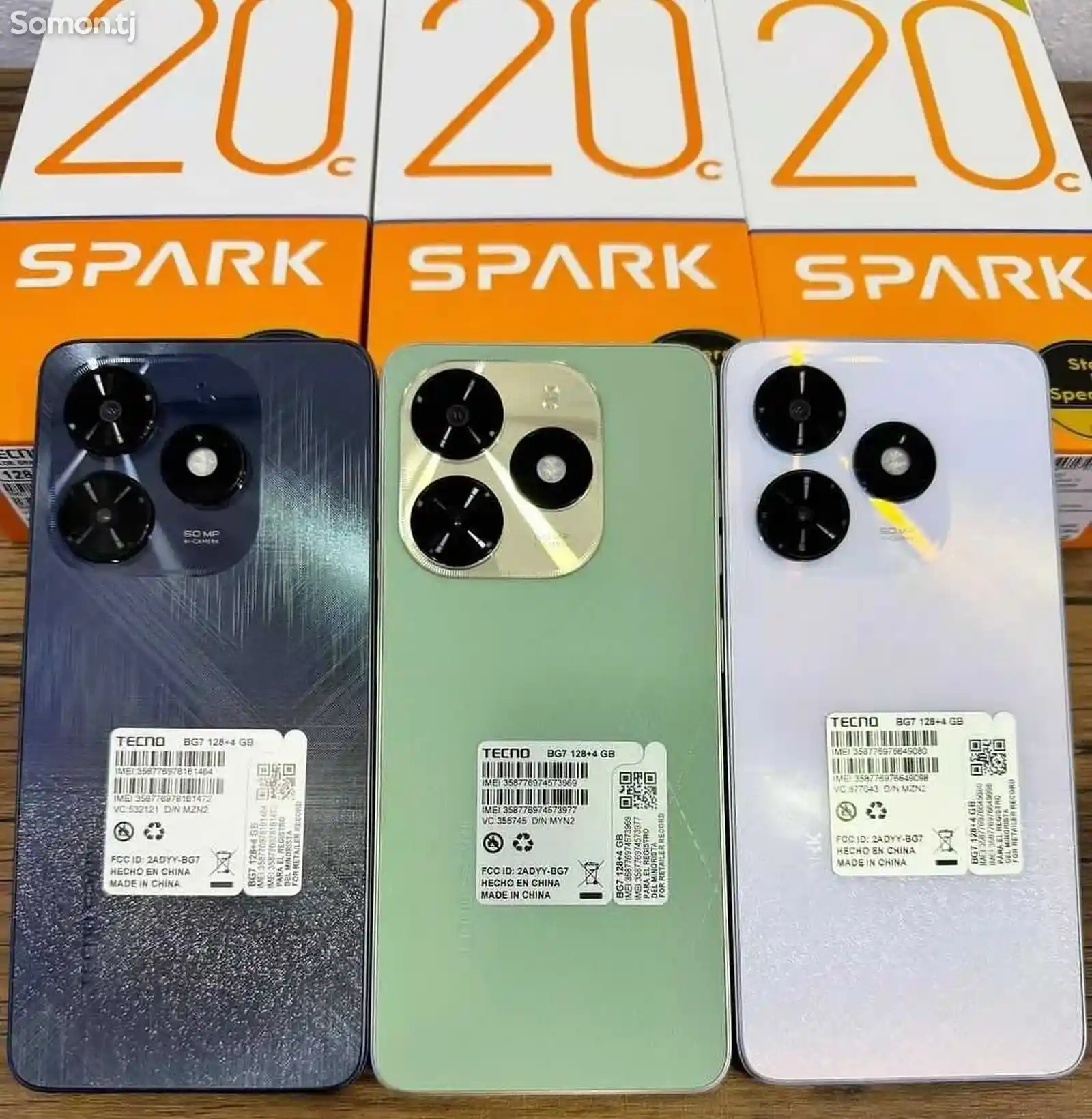 Tecno Spark 20C 8/128Gb black-1