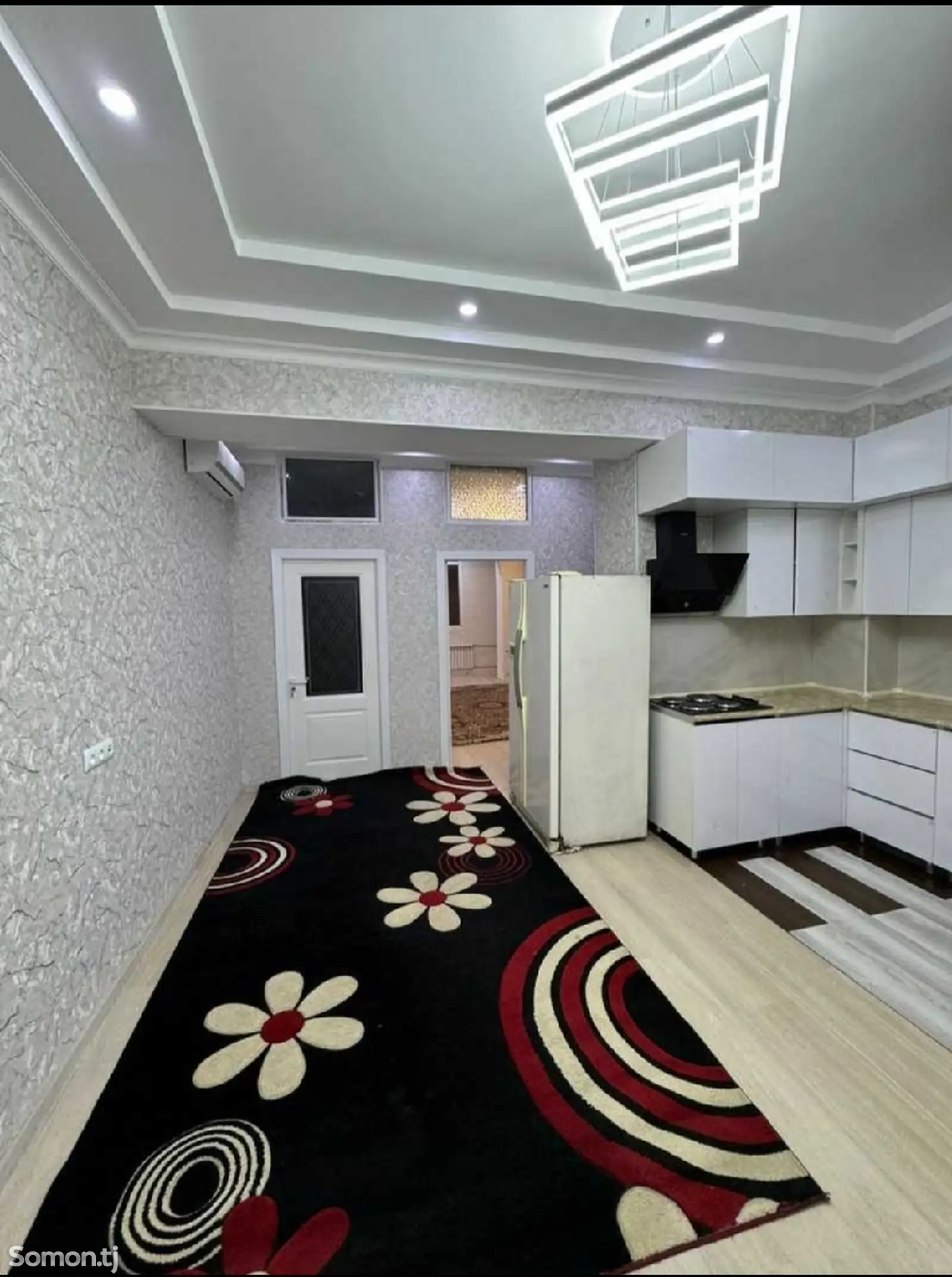 2-комн. квартира, 18 этаж, 80м², Исмоили Сомони-1