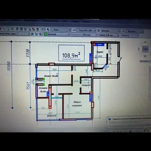 3-комн. квартира, 17 этаж, 108 м², н. Сино