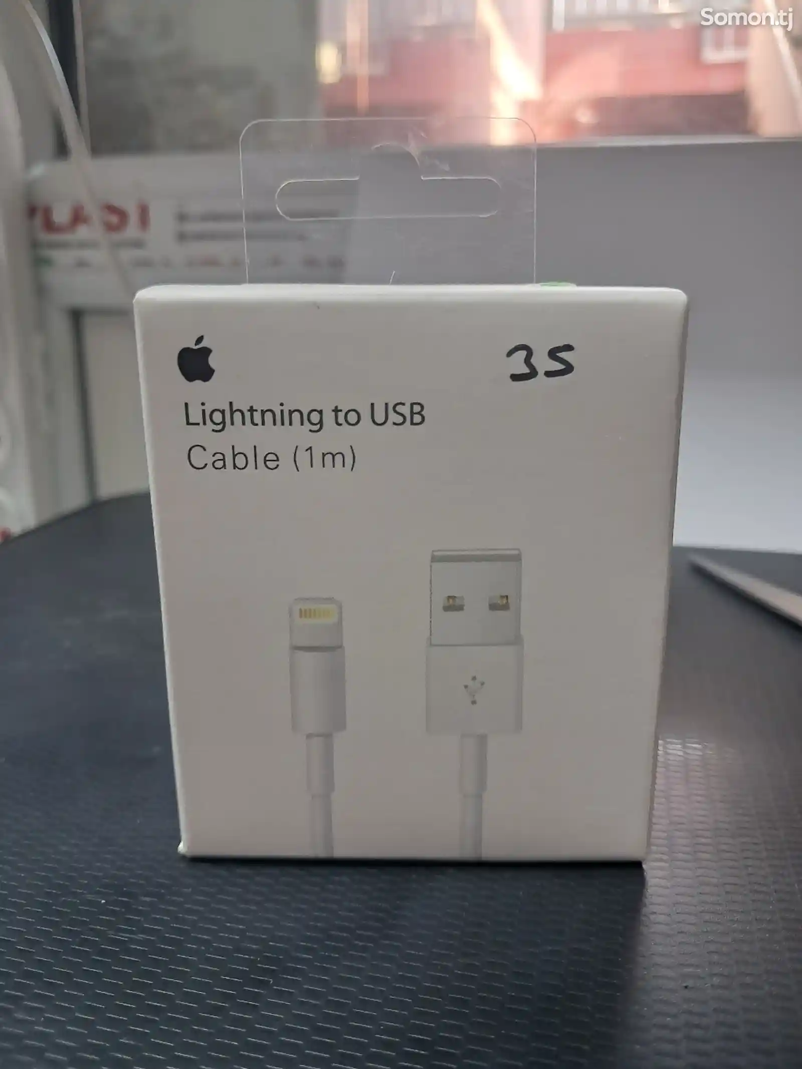 Кабель 1m usb iPhone-1