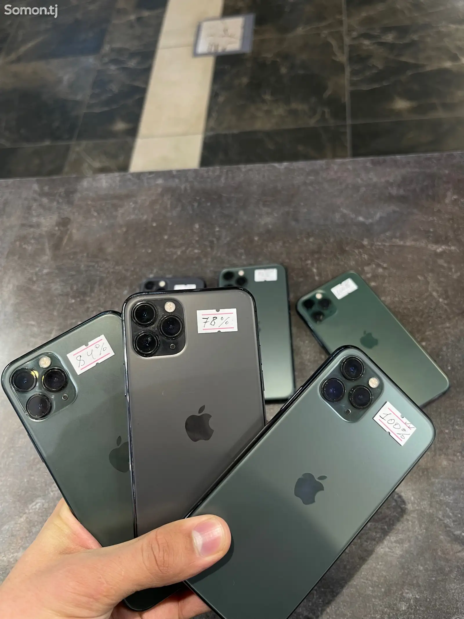 Apple iPhone 11 Pro, 256 gb, Midnight Green-1