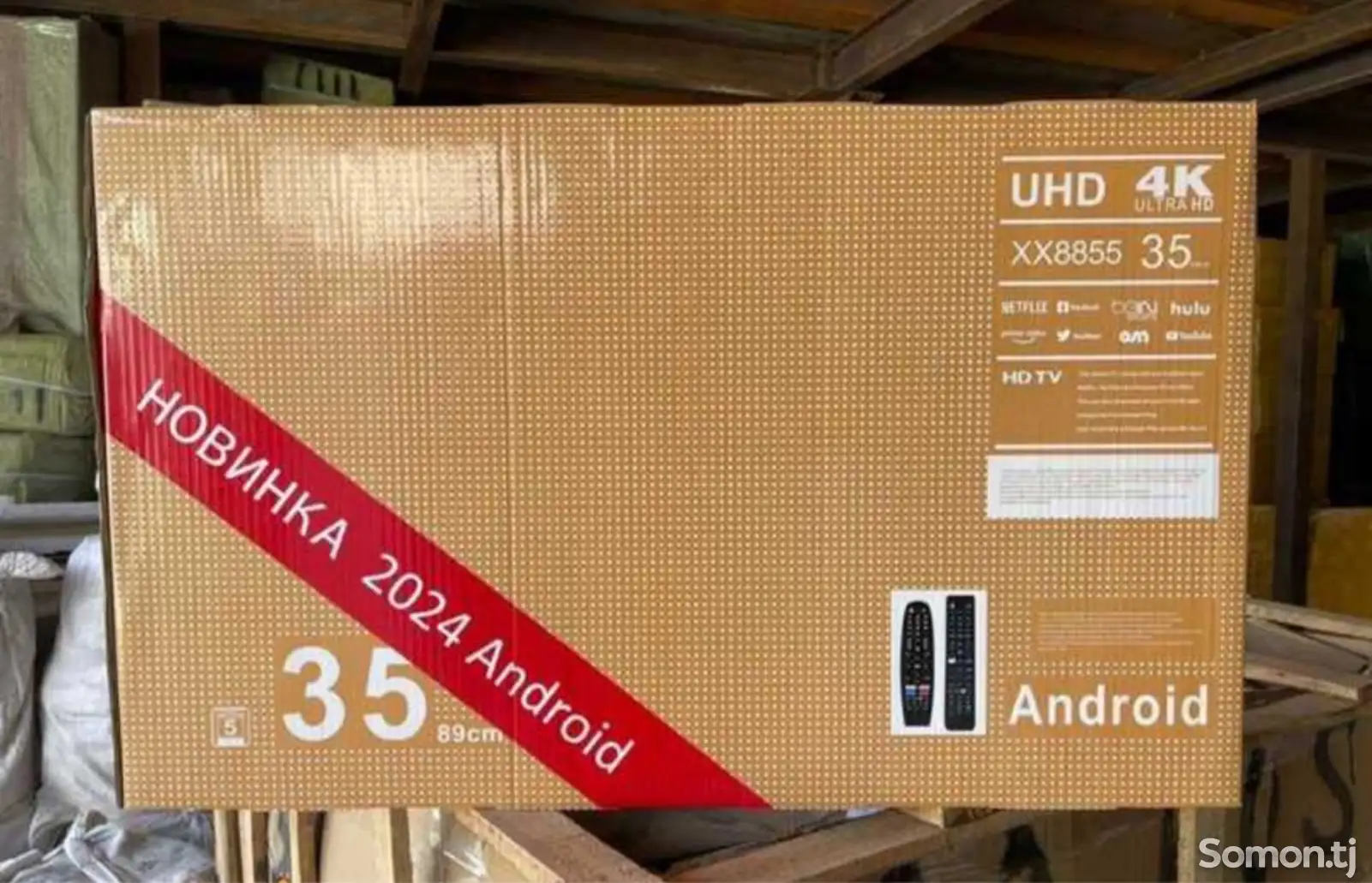 Телевизор 35 Smart Android UHD 2024