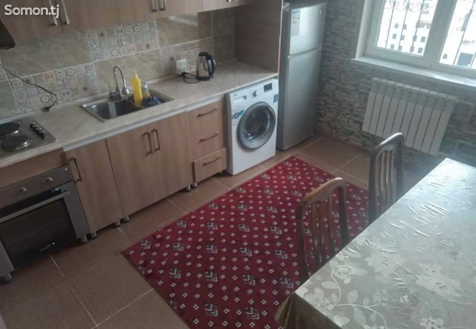 2-комн. квартира, 18 этаж, 72м², Сомони-1