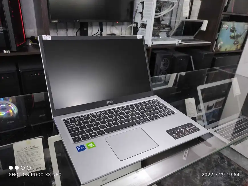 Ноутбук Acer Aspire 5 Core i5-1165G7 Geforce MX 350 2GB /8GB/256GB SSD 11TH GEN-1