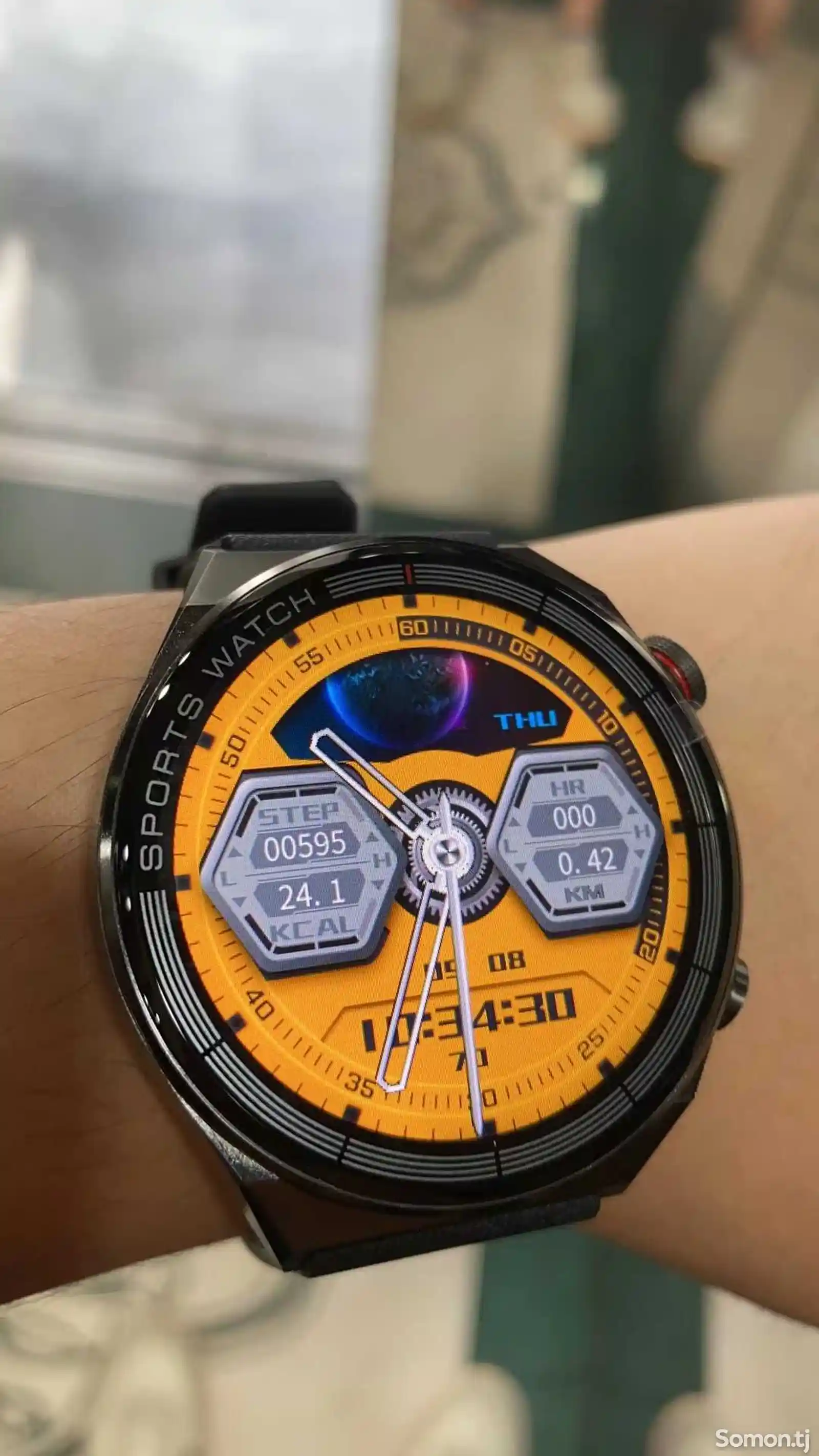 Смарт часы Smart watch DT 3 Max Ultra - круглые-3