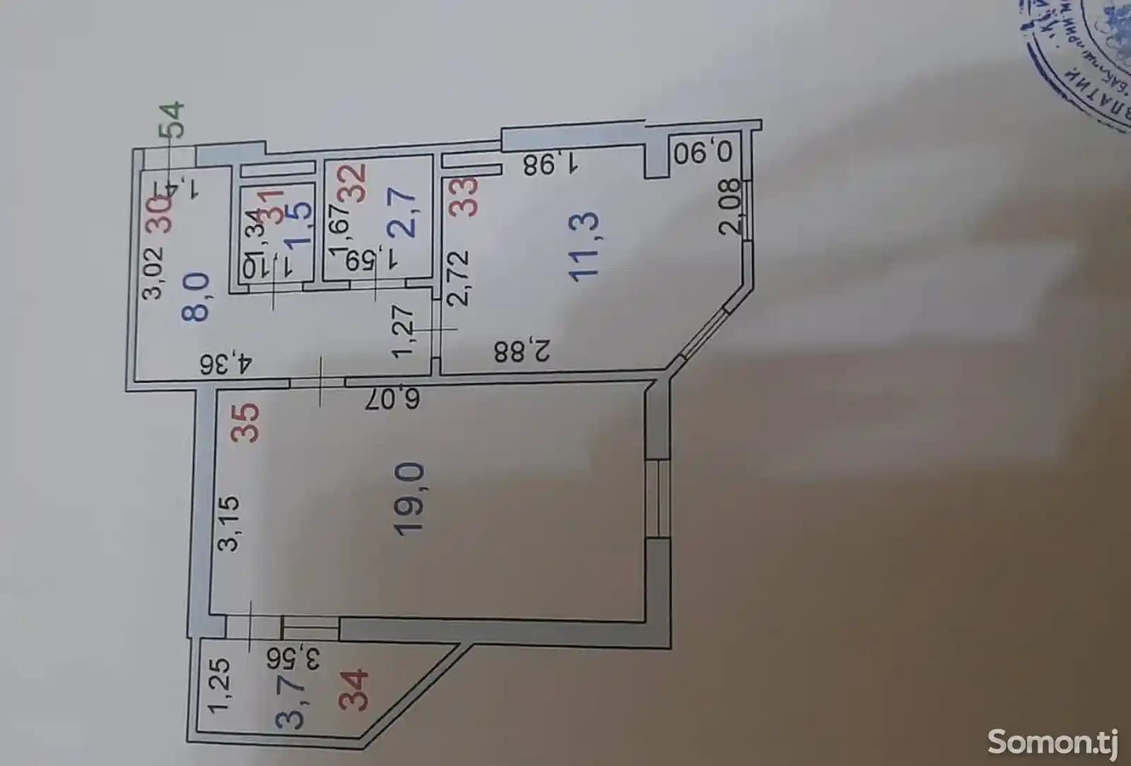 1-комн. квартира, 2 этаж, 46 м², Повороти Ленинград-3