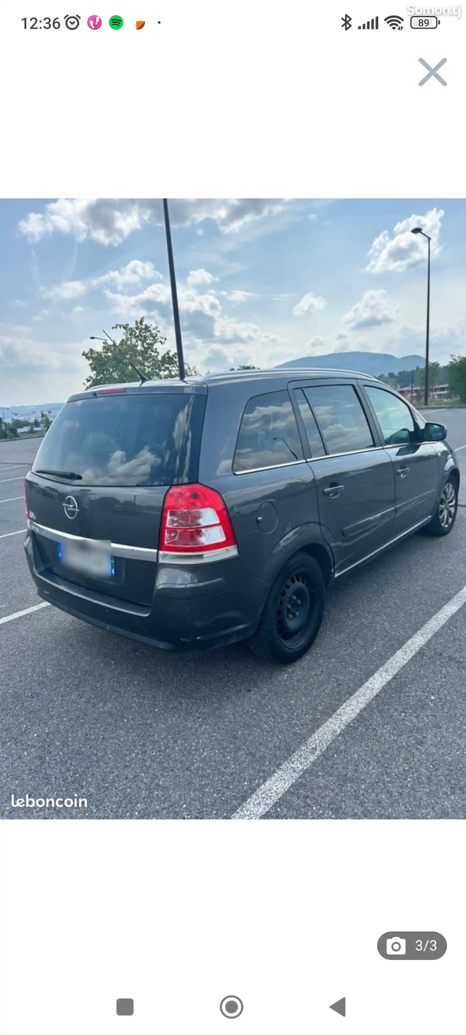 Opel Zafira, 2011-4