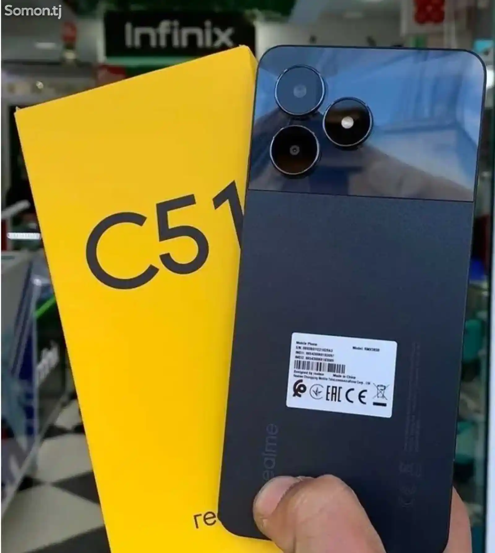 Realme C51 128Gb black-3