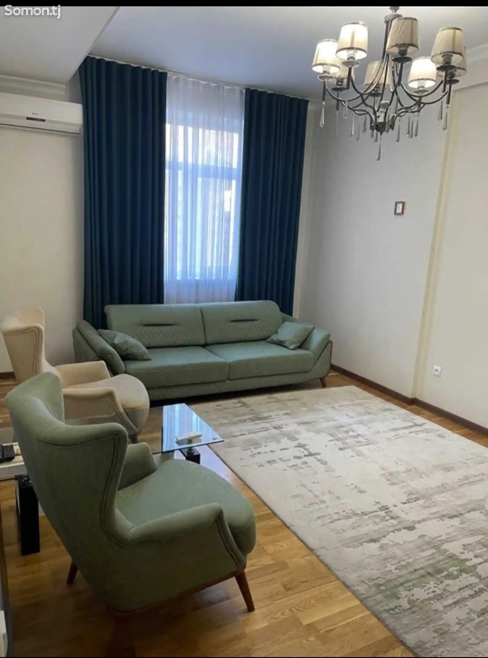 2-комн. квартира, 8 этаж, 65м², овир-1