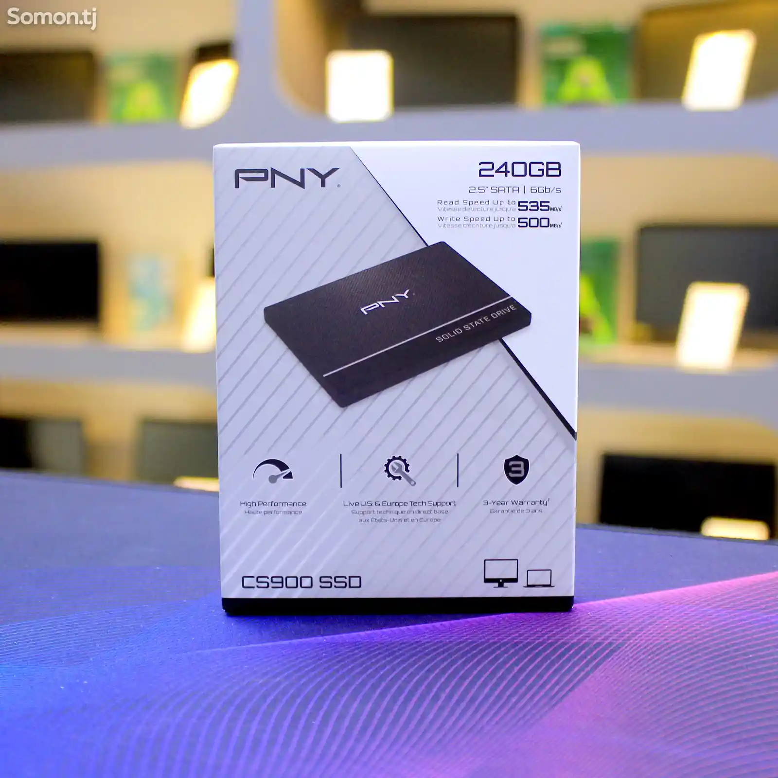 SSD-Накопитель PNY-CS900 240GB