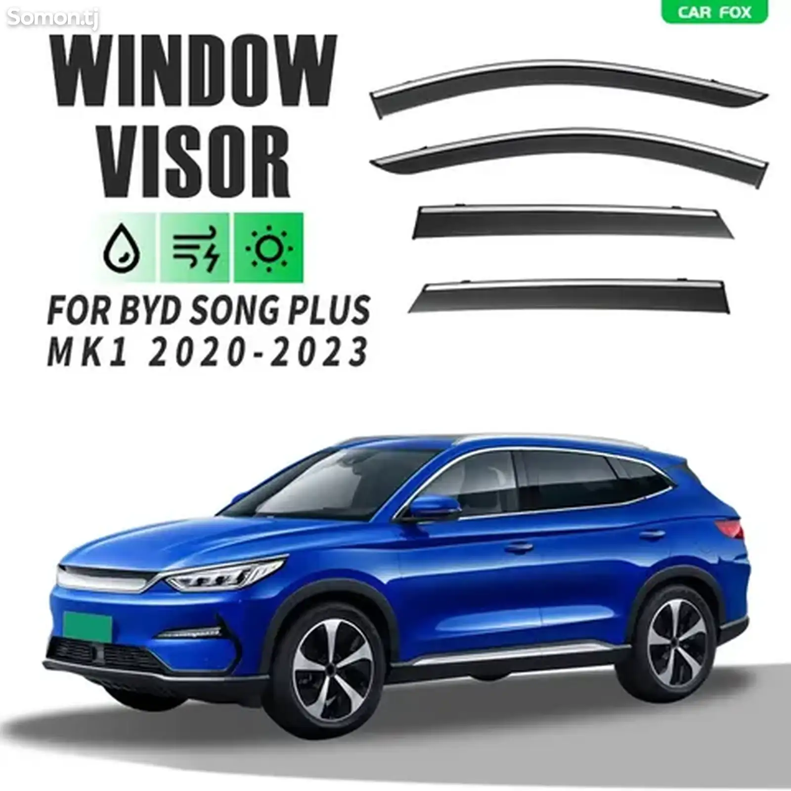 Ветерок от Byd song plus